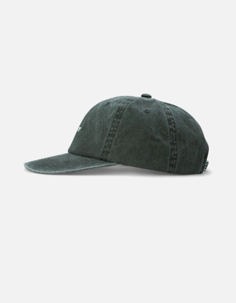 Pigment Bold 6 Panel Snapback Cap - Pigment Black