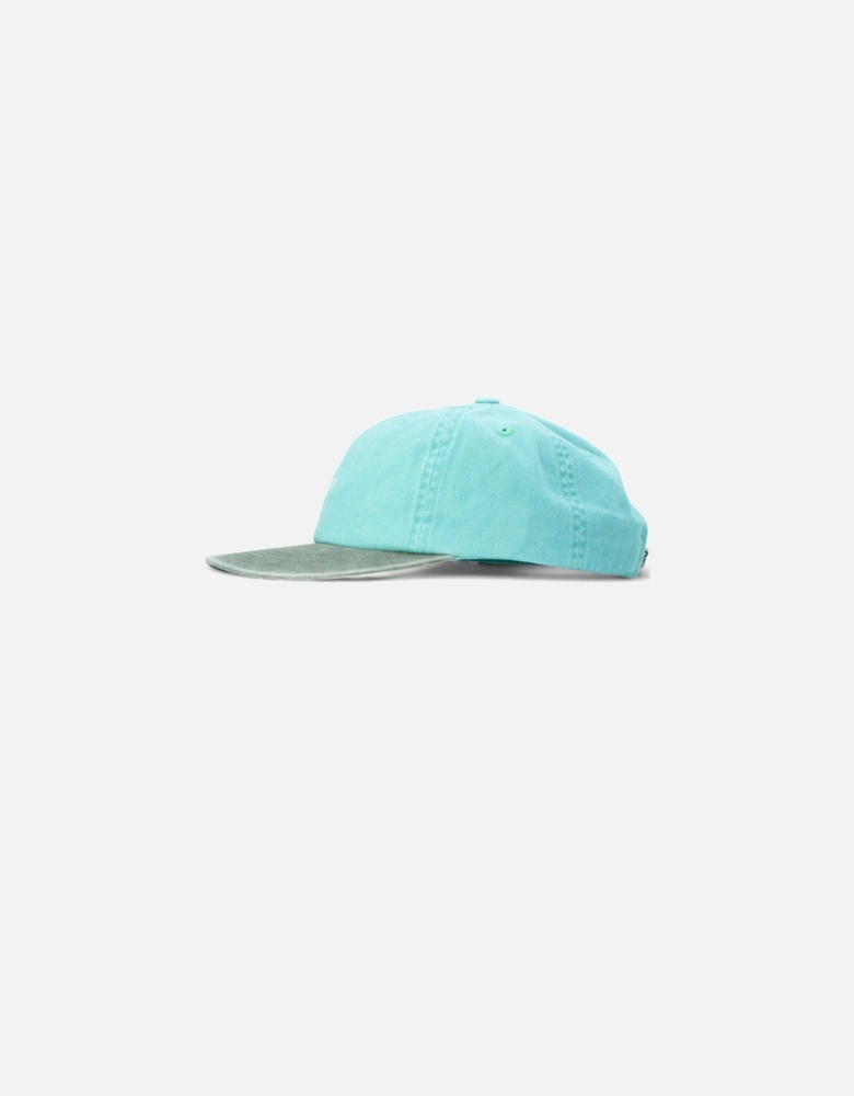 Pigment Bold 6 Panel Snapback Cap - Pigment Sea Spray