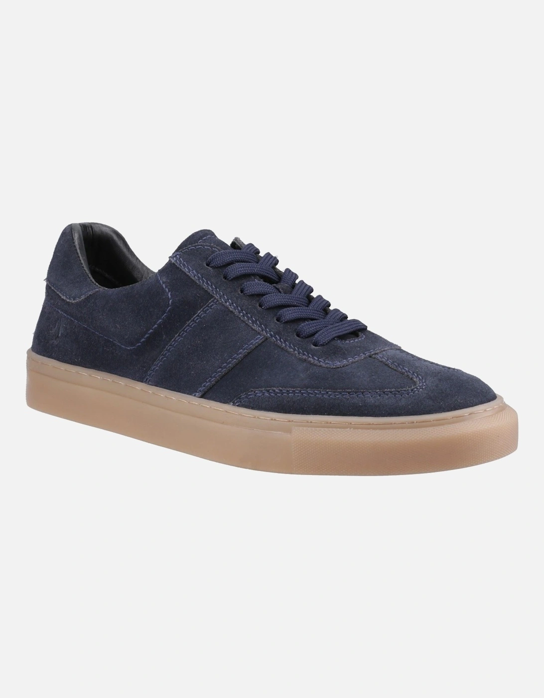 Hush Puppies Men's Hush Puppies Riley Suede Men's Navy Suede Trainers