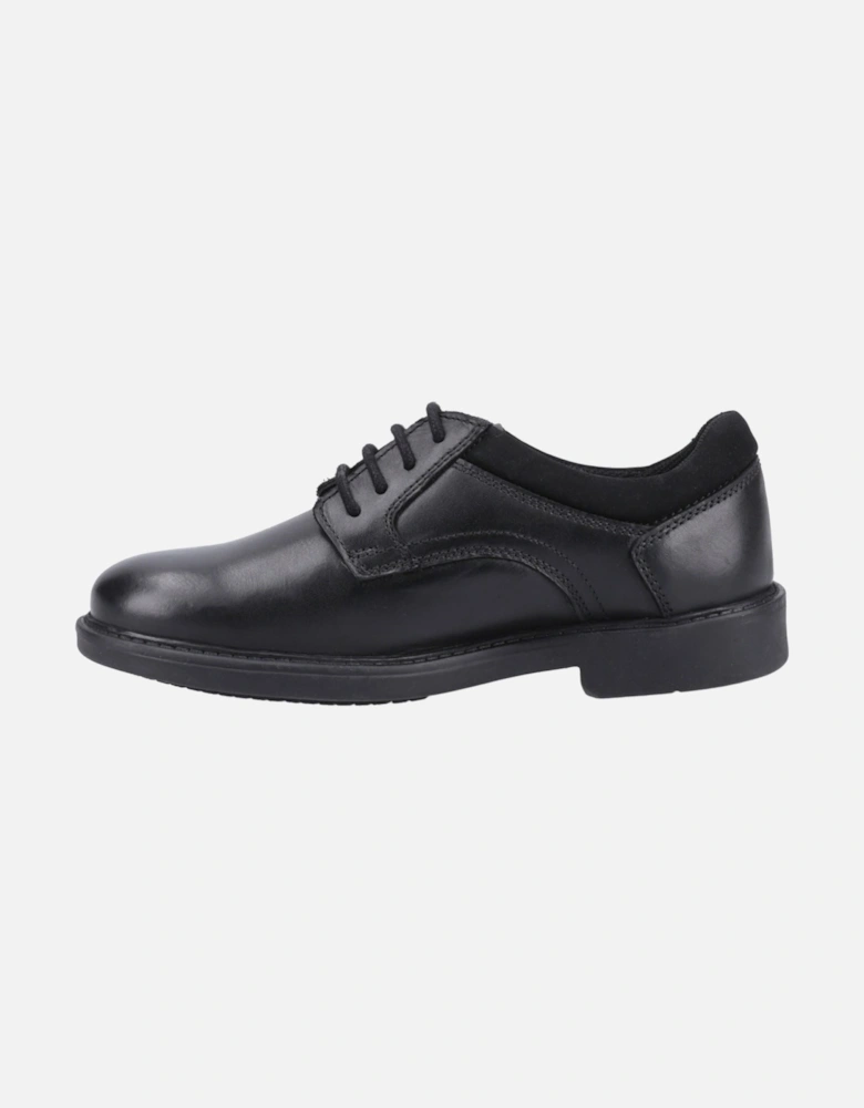 Tommy Senior Leather Boys's Black Shoes