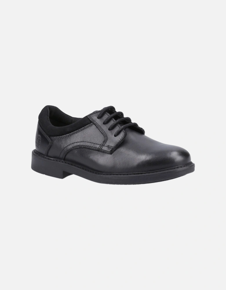 Tommy Senior Leather Boys's Black Shoes