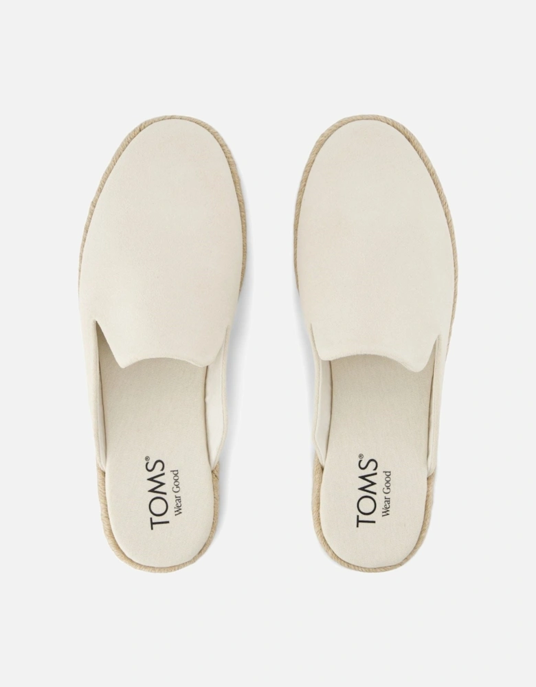 Santiago Mule Leather Women's Light Sand Mules