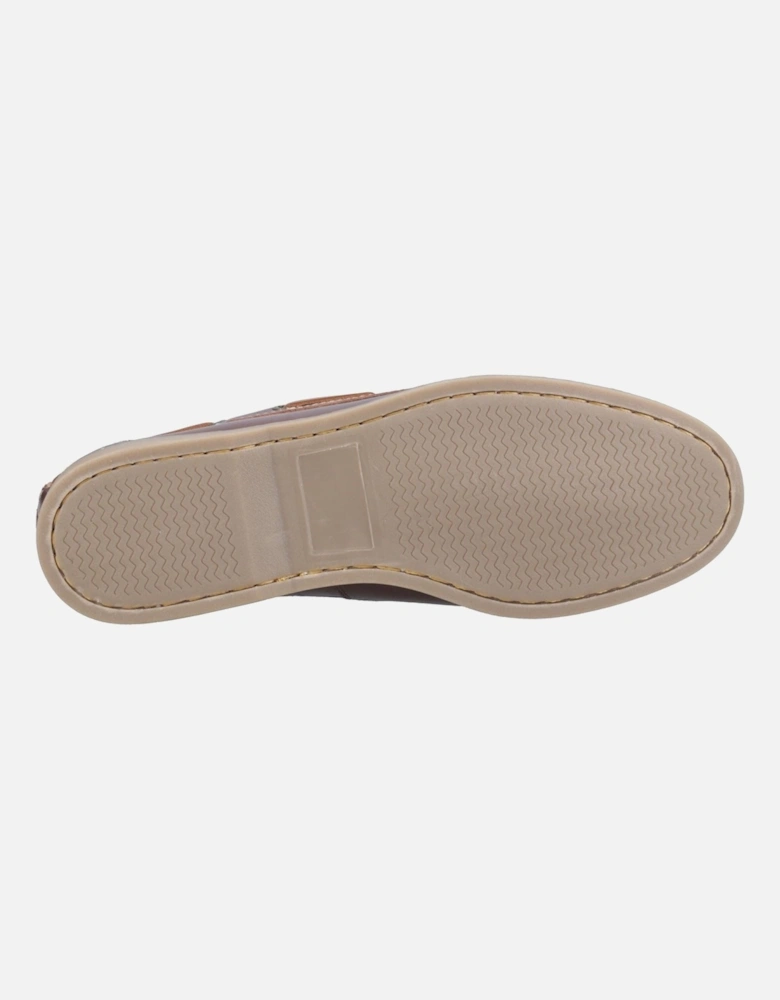 Wilson Leather Men's Brown Boat Shoes