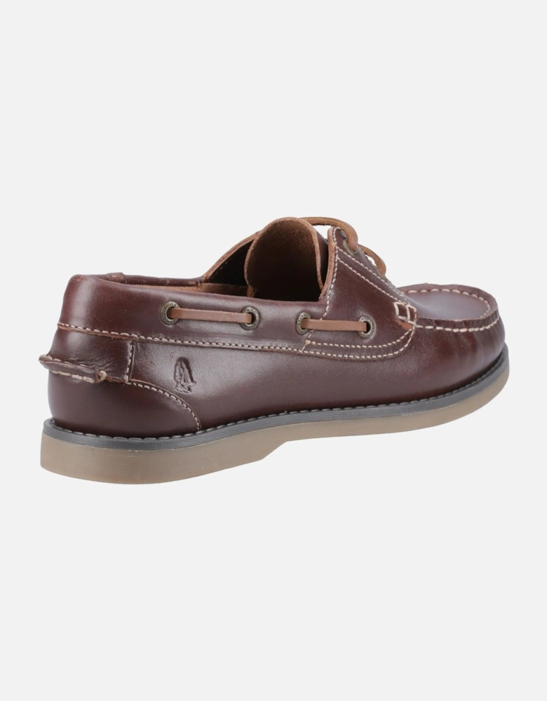 Wilson Leather Men's Brown Boat Shoes