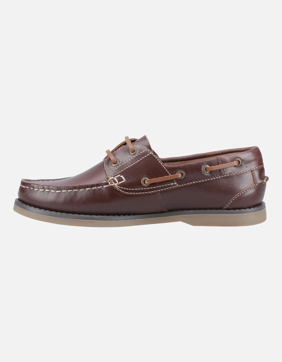Wilson Leather Men's Brown Boat Shoes