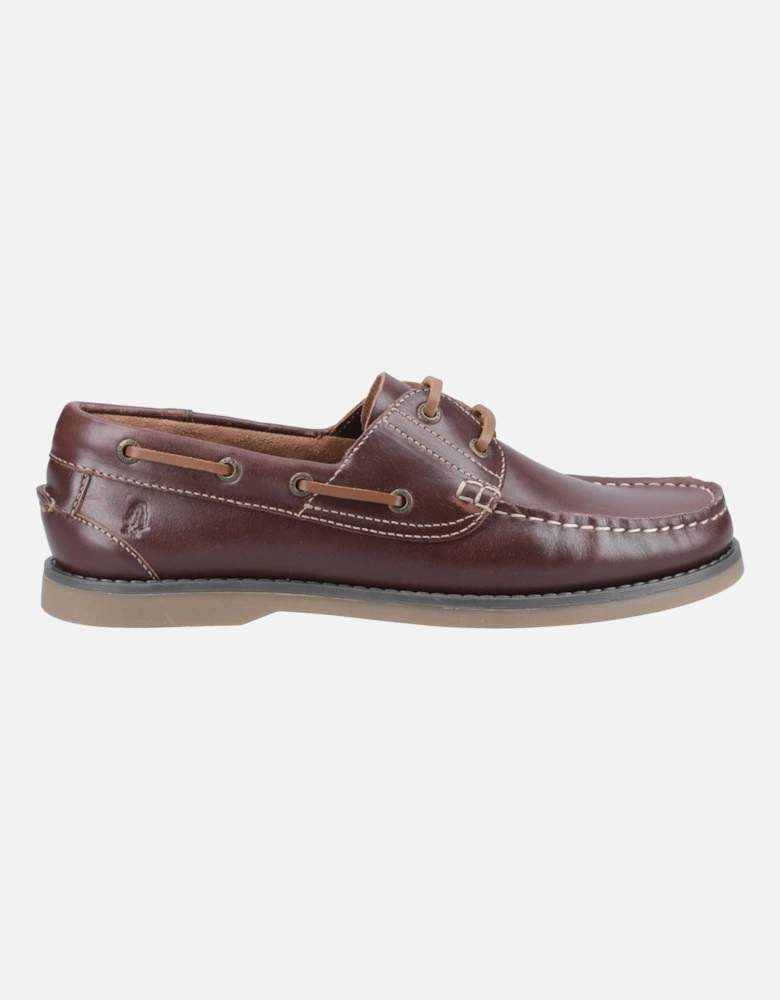 Wilson Leather Men's Brown Boat Shoes