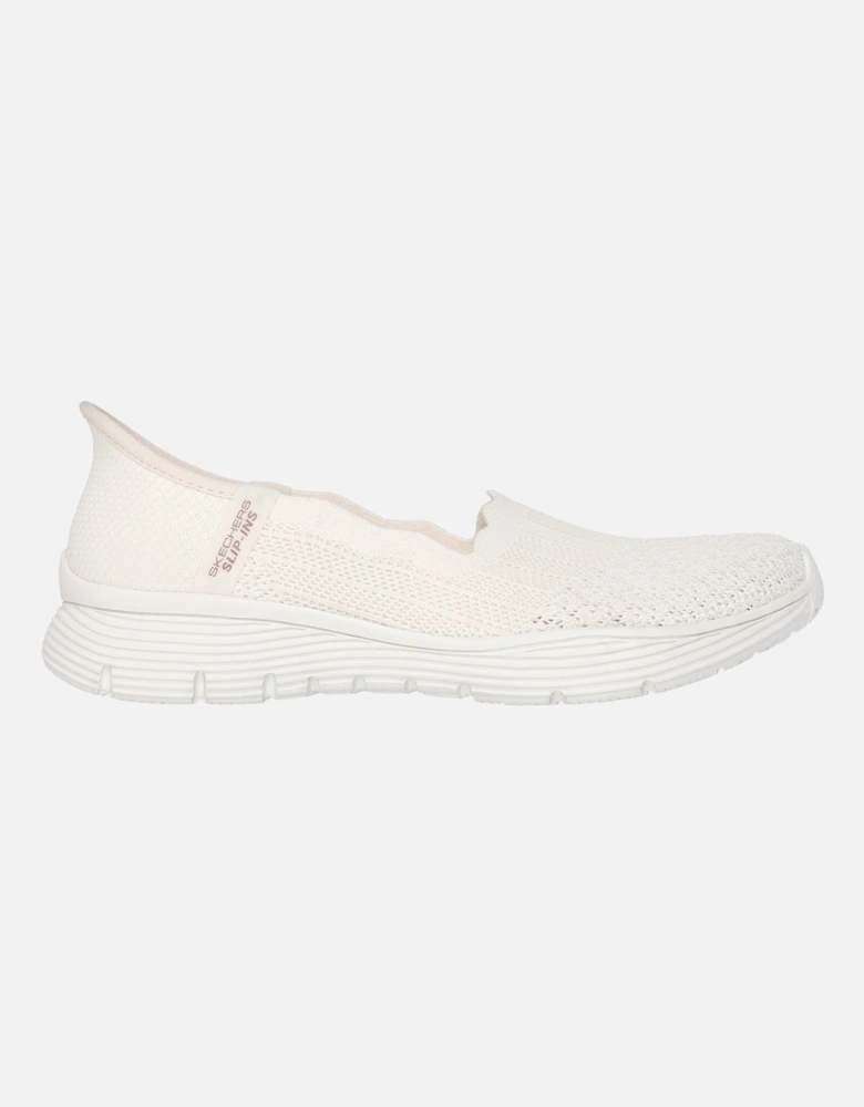 Seager Believe It Textile Women's Off White Trainers