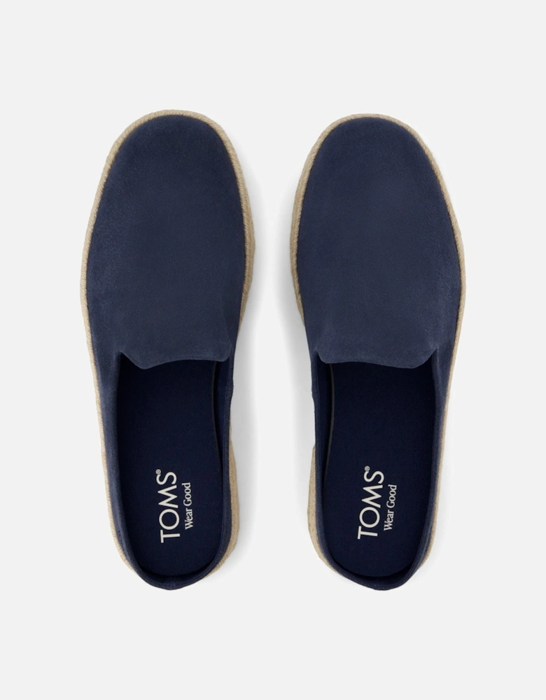 Santiago Mule Leather Men's Navy Mules