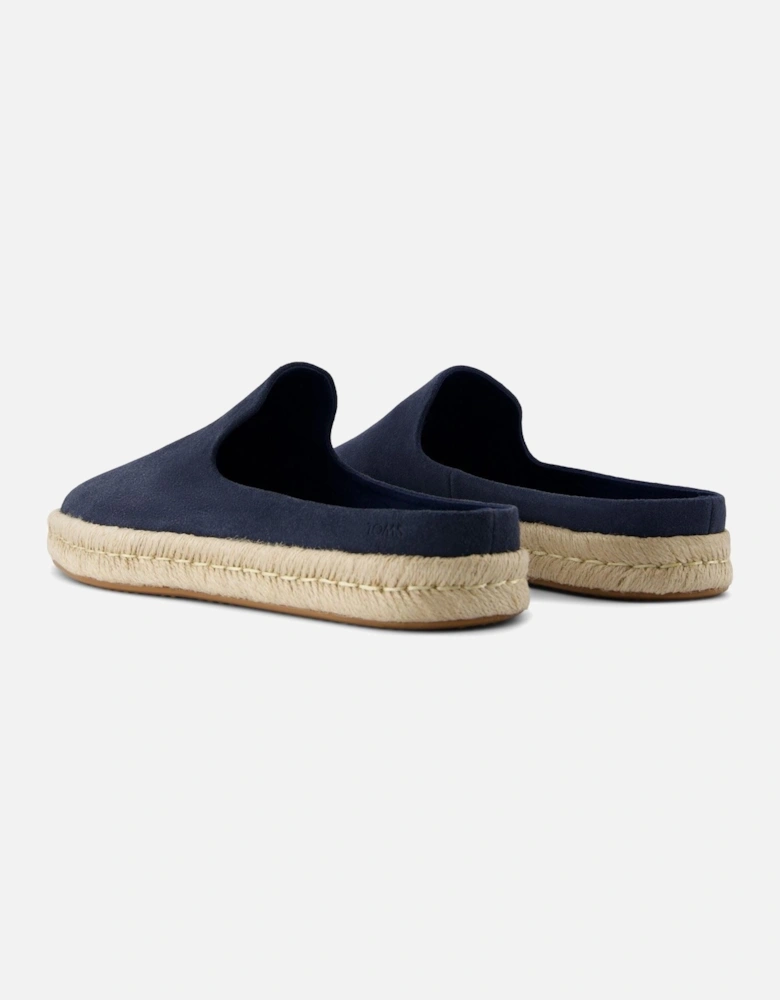 Santiago Mule Leather Men's Navy Mules