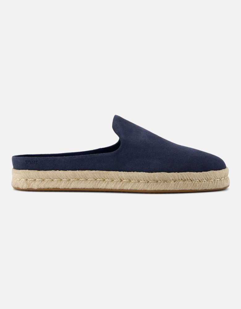 Santiago Mule Leather Men's Navy Mules