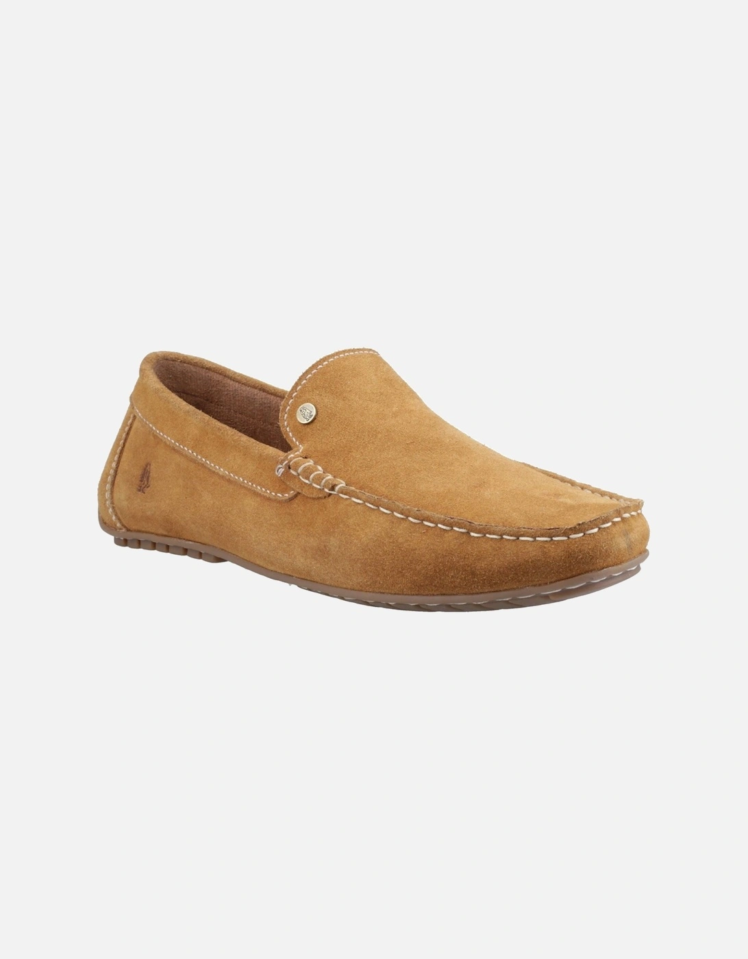 Ralph Suede Leather Men's Tan Loafers, 6 of 5