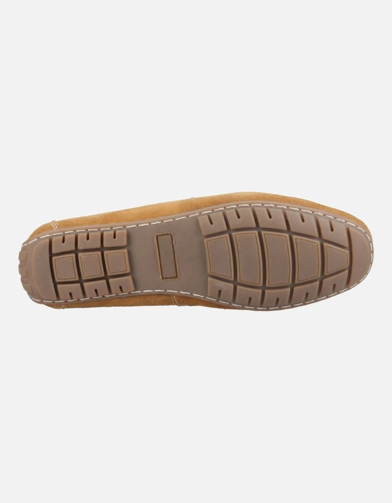 Ralph Suede Leather Men's Tan Loafers