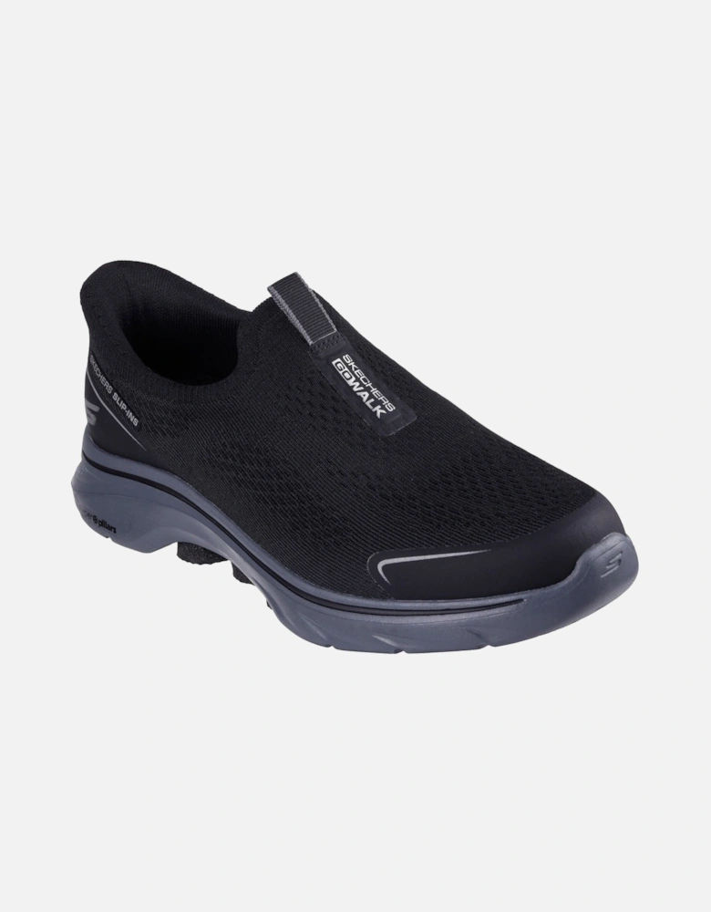 7 Easy On Evolution Textile Men's Black/Charcoal Trainers