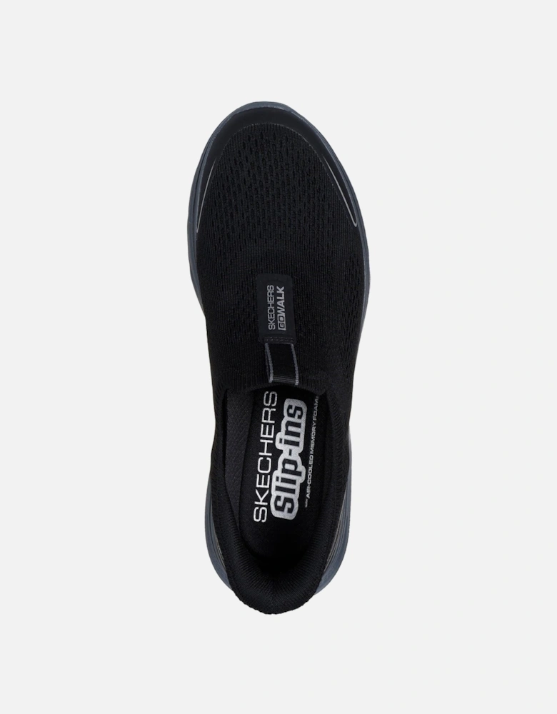 7 Easy On Evolution Textile Men's Black/Charcoal Trainers