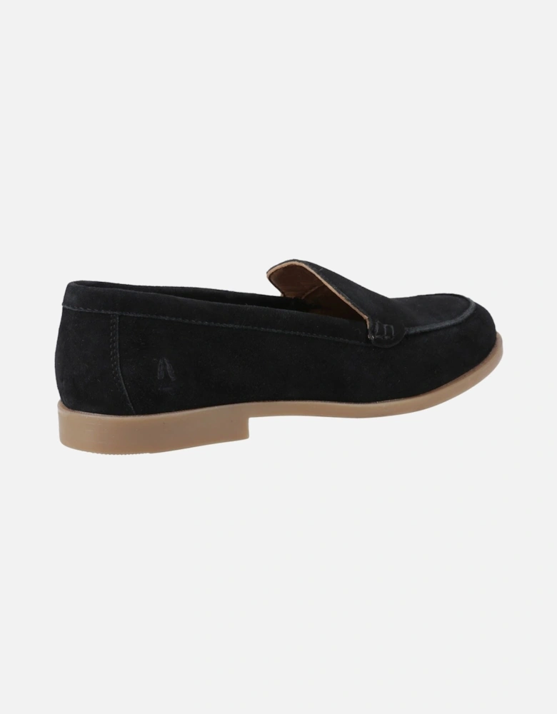 Natasha Leather Women's Black Loafers