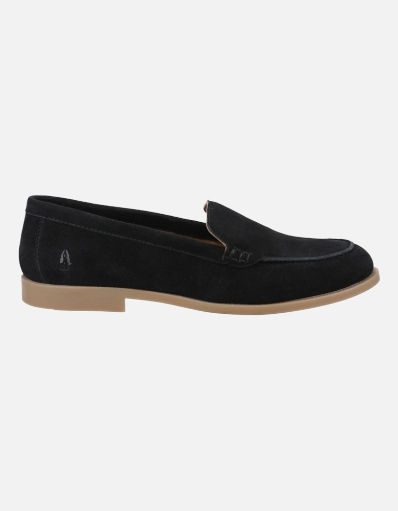 Natasha Leather Women's Black Loafers