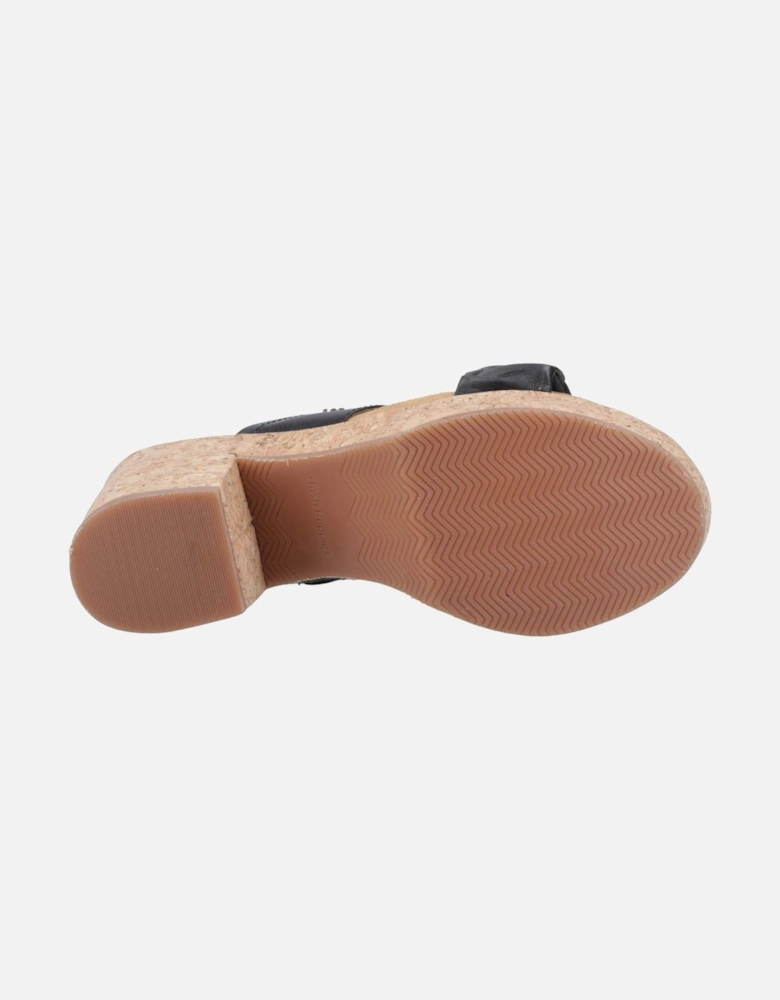 Poppy Leather Women's Black Sandals