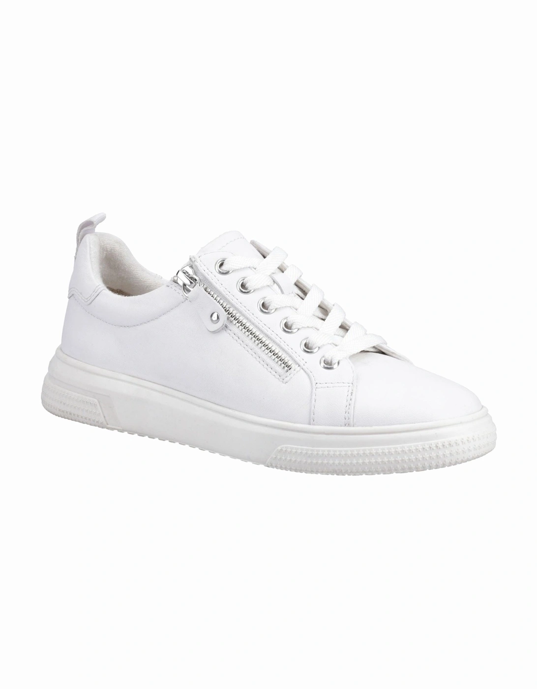 Martha Leather Women's White Trainers, 6 of 5