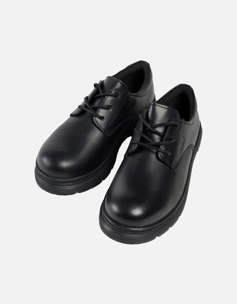 Irene Faux Leather Girls's Black Loafers