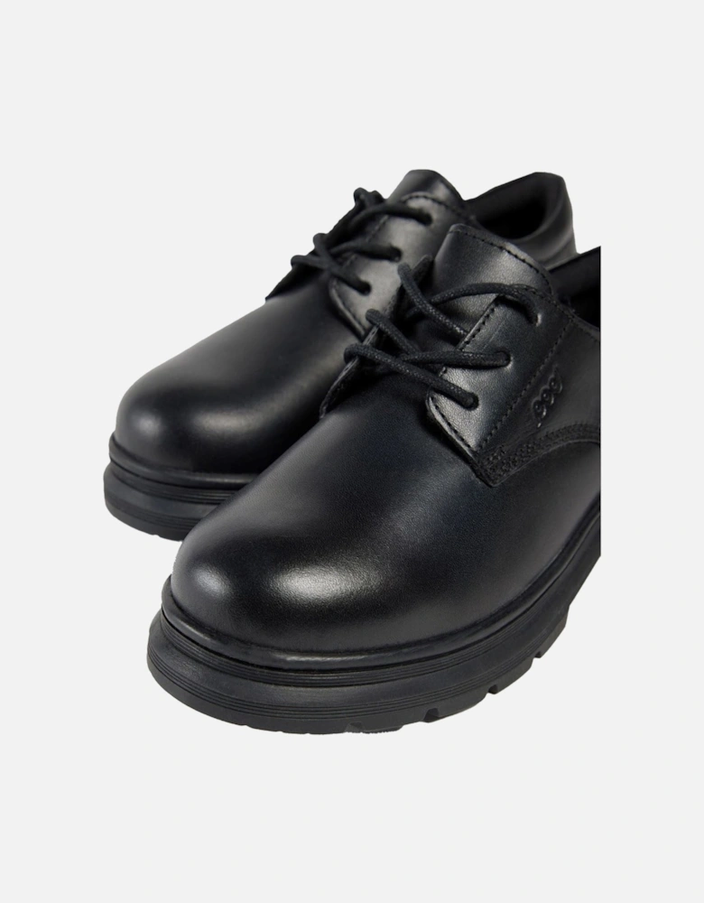 Irene Faux Leather Girls's Black Loafers