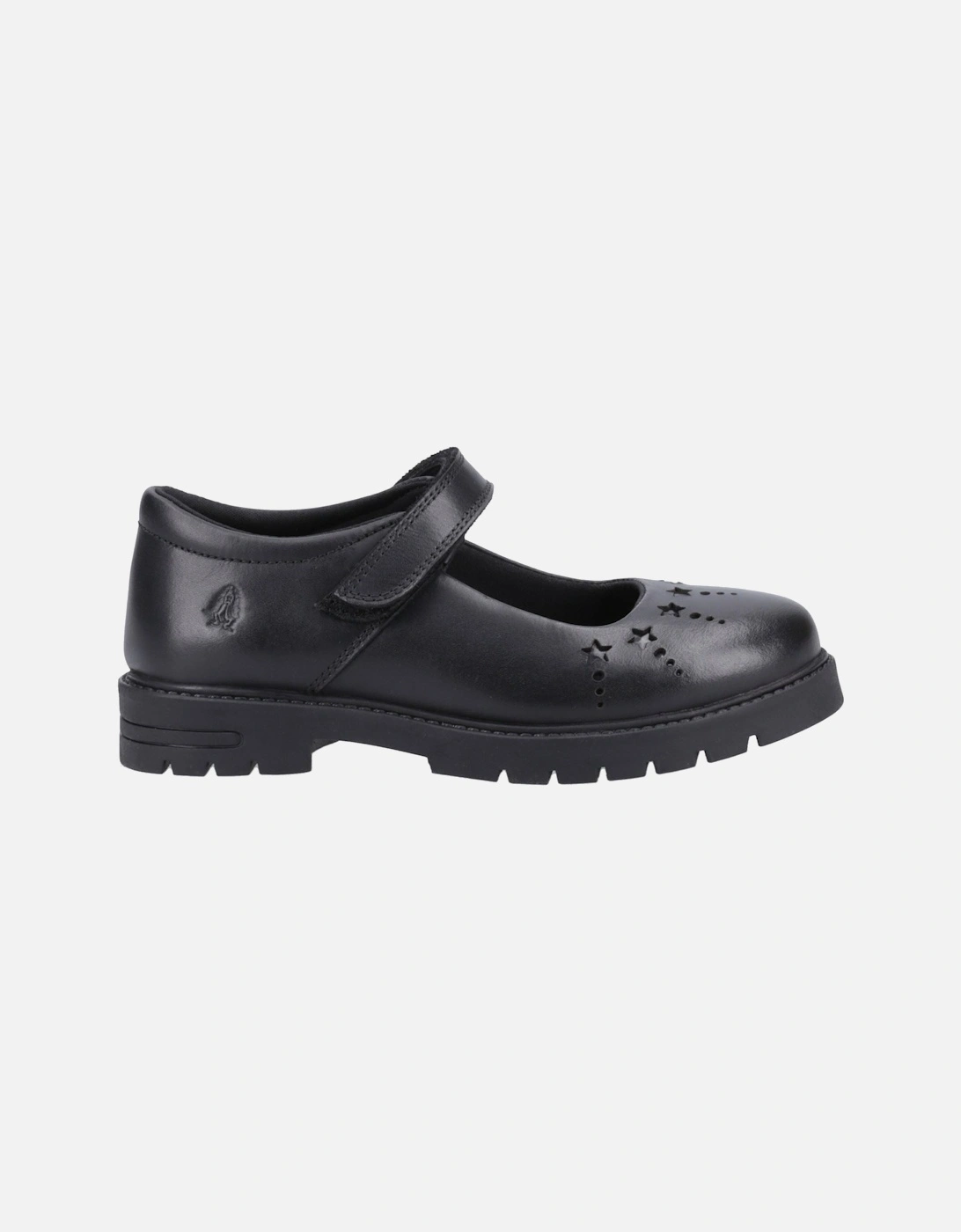Sabrina Junior Leather Girls's Black Shoes