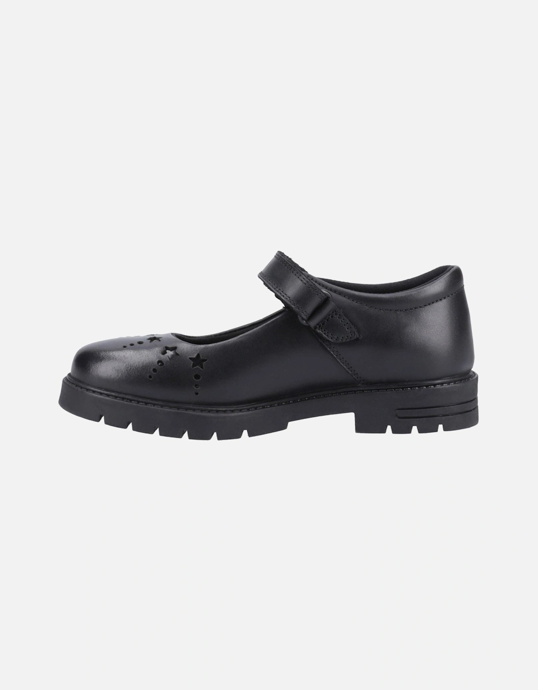 Sabrina Junior Leather Girls's Black Shoes
