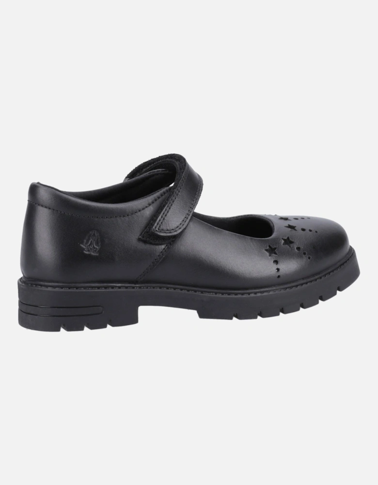 Sabrina Junior Leather Girls's Black Shoes