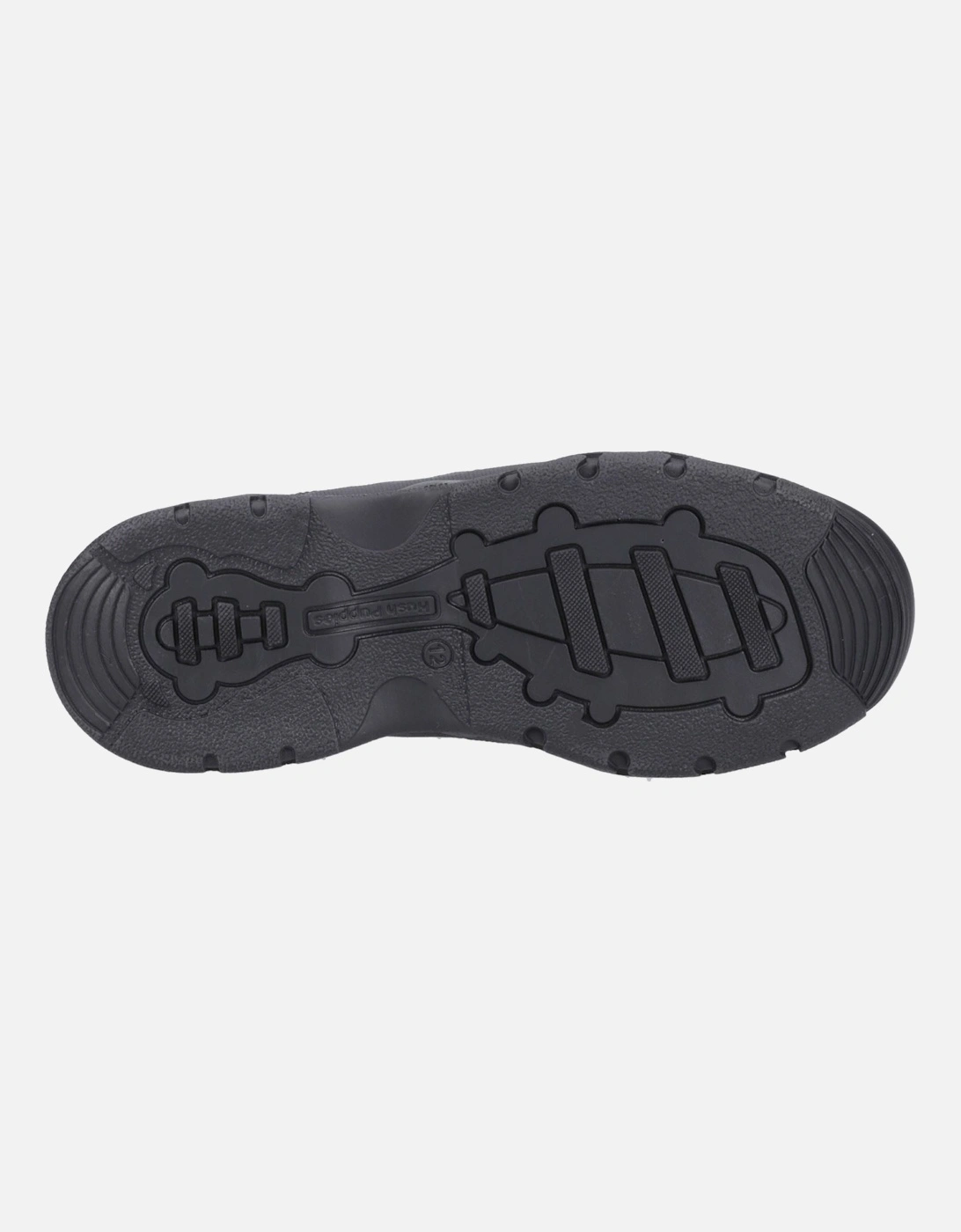 Travis SNR Leather Boys's Black Lace-Up Shoes