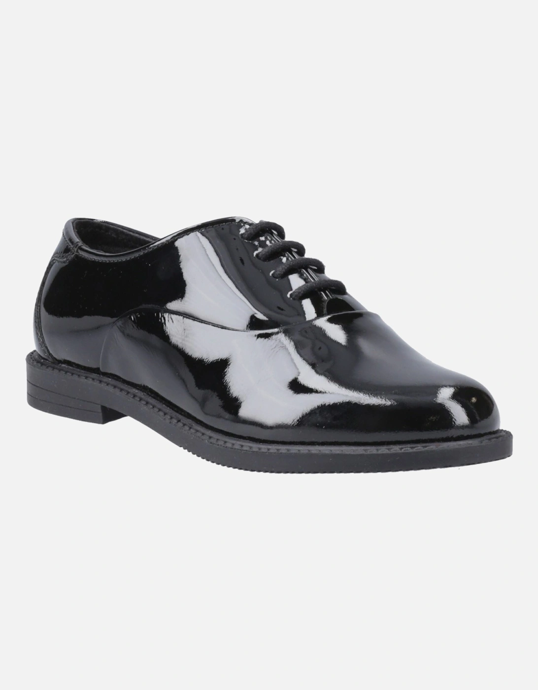 Nellie Patent Leather Girls's Black Oxford Shoes, 6 of 5