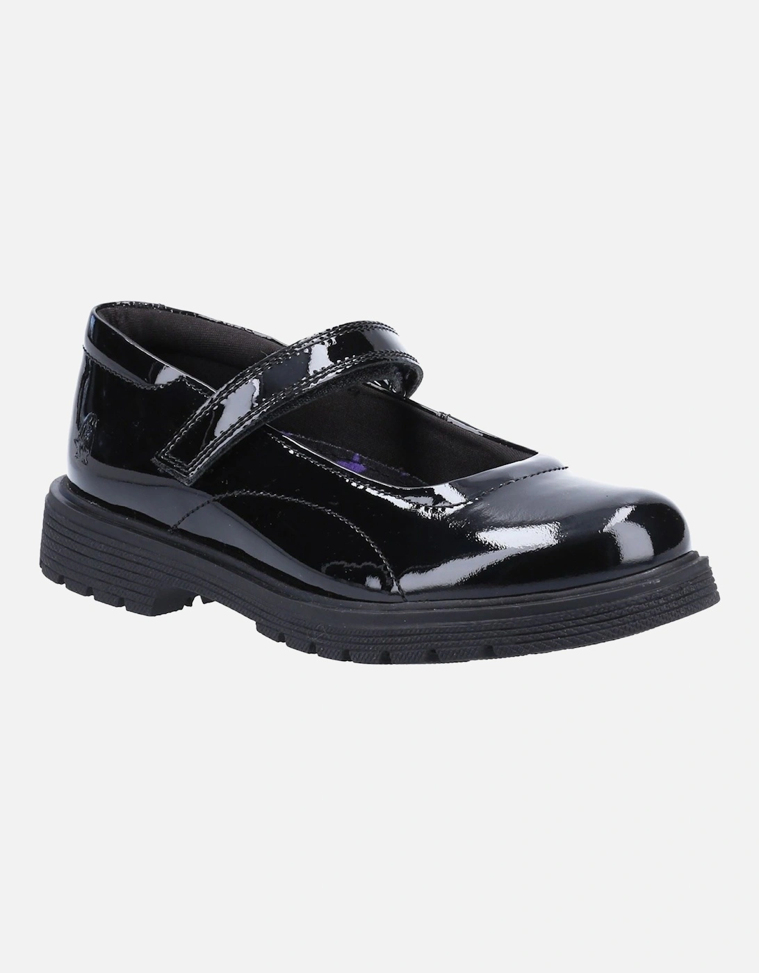 Hush Puppies Girl's Hush Puppies Tally Junior Patent Leather Junior Patent Black Shoes