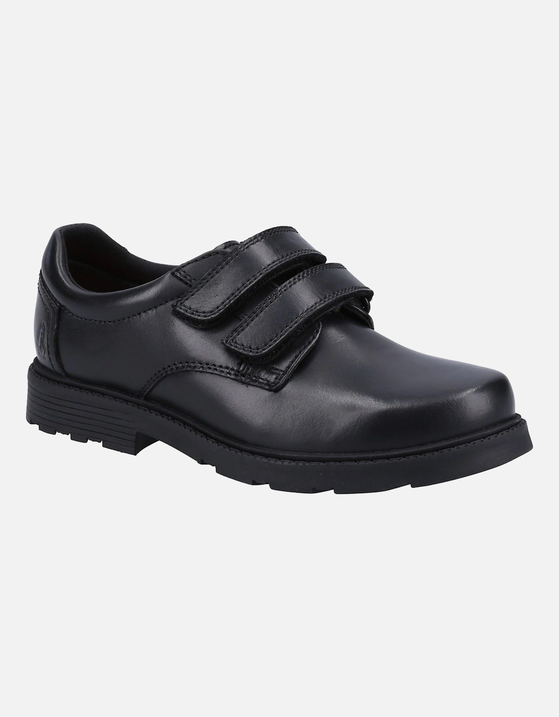 Logan SNR Leather Boys's Black Shoes, 5 of 4