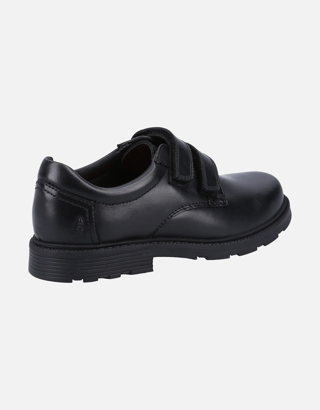 Logan SNR Leather Boys's Black Shoes