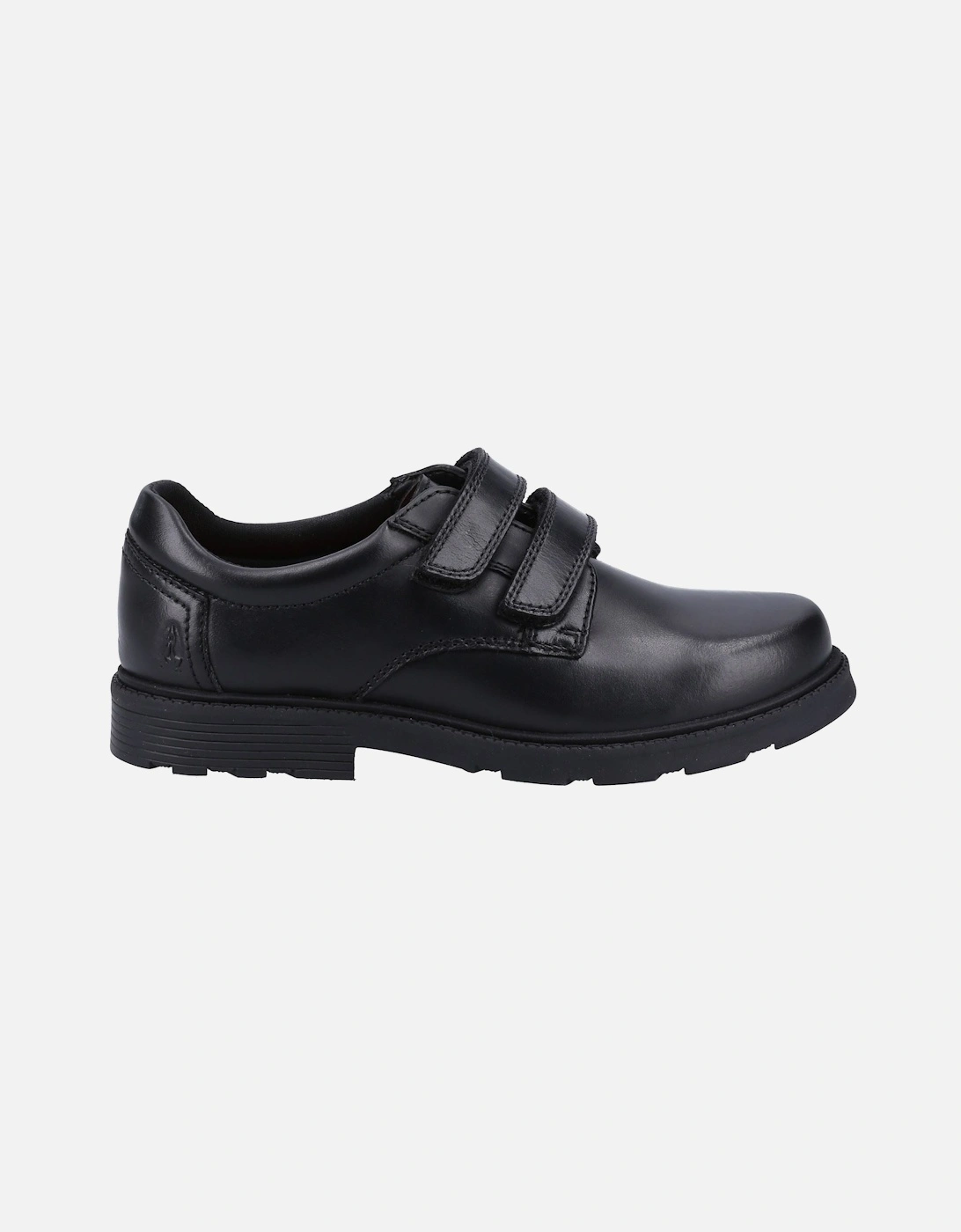 Logan SNR Leather Boys's Black Shoes