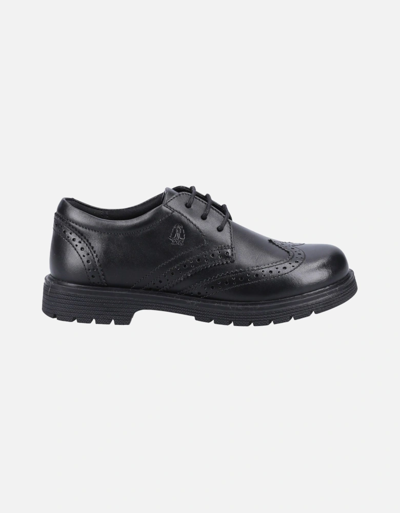 SALLY SENIOR 2 Leather Girls's Black Brogues