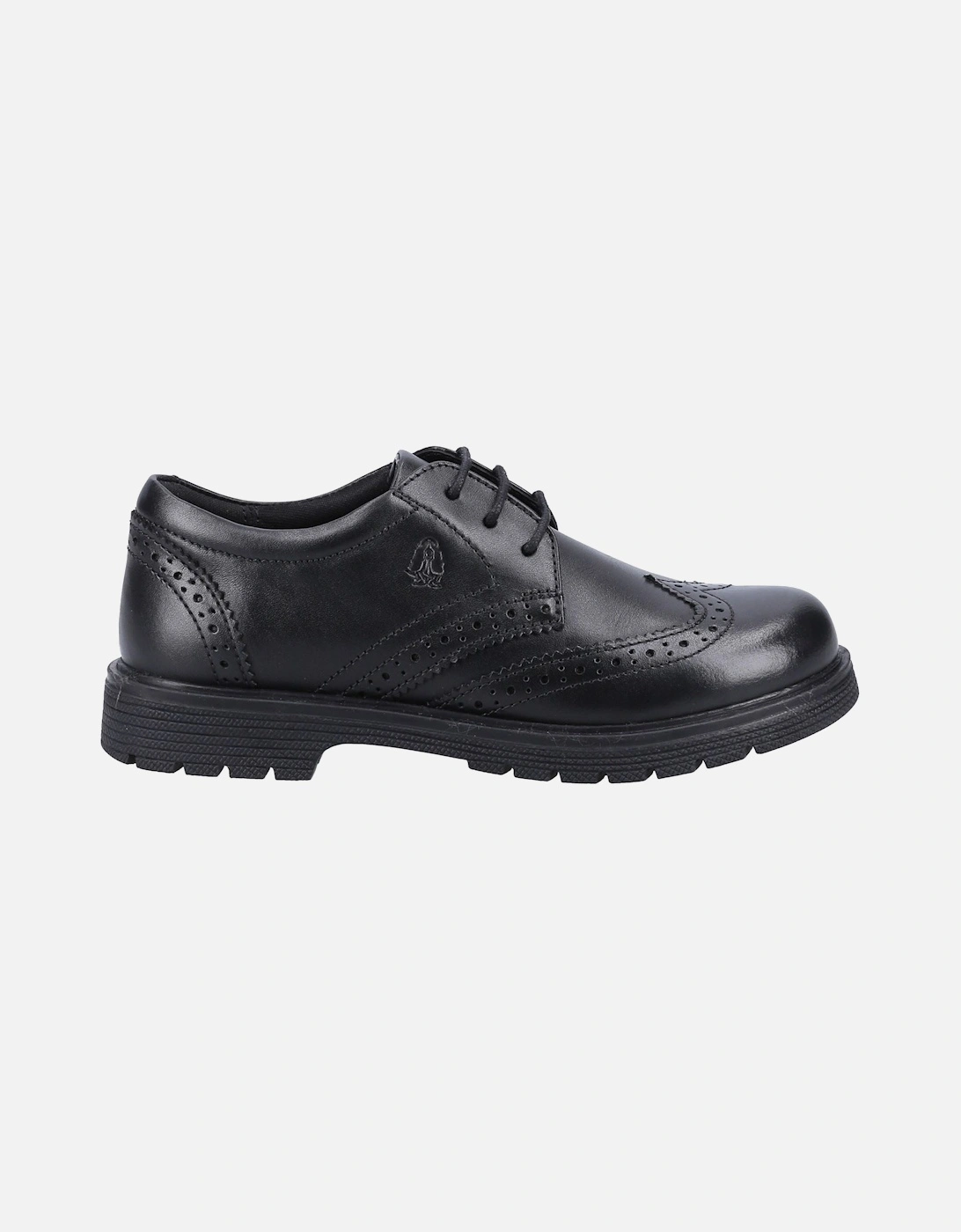 SALLY SENIOR 2 Leather Girls's Black Brogues