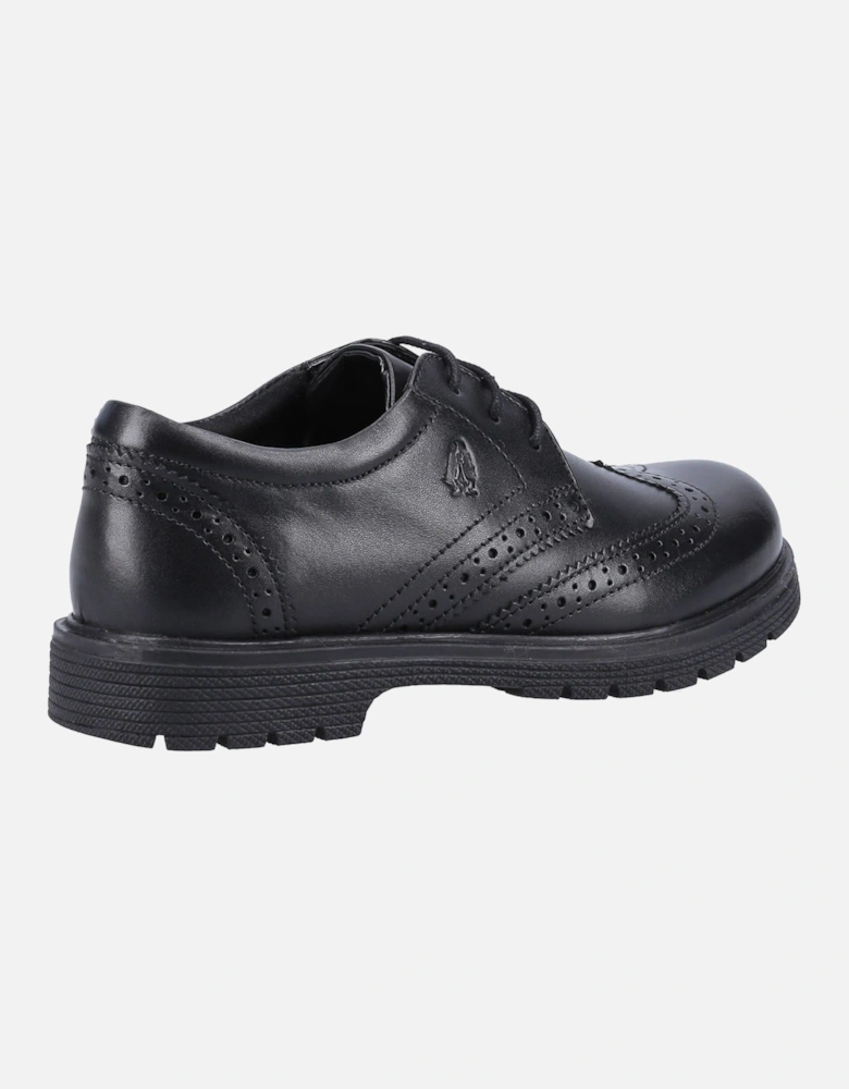 SALLY SENIOR 2 Leather Girls's Black Brogues