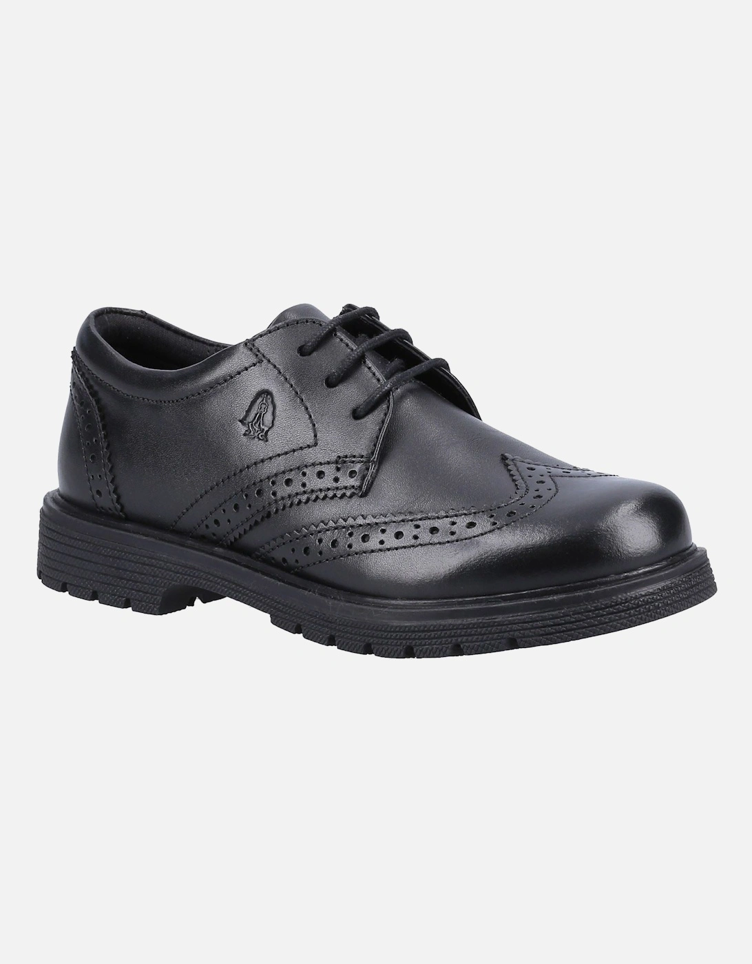 SALLY SENIOR Leather Girls's Black Brogues, 6 of 5