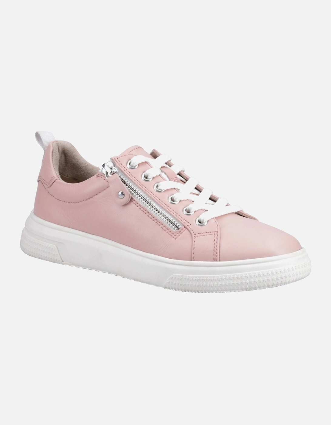 Martha Leather Women's Pink Trainers, 6 of 5