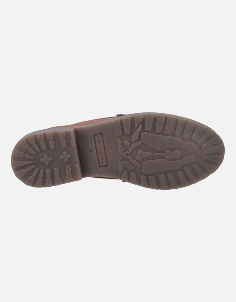 Verity Snaffle Leather Women's Tan Loafers