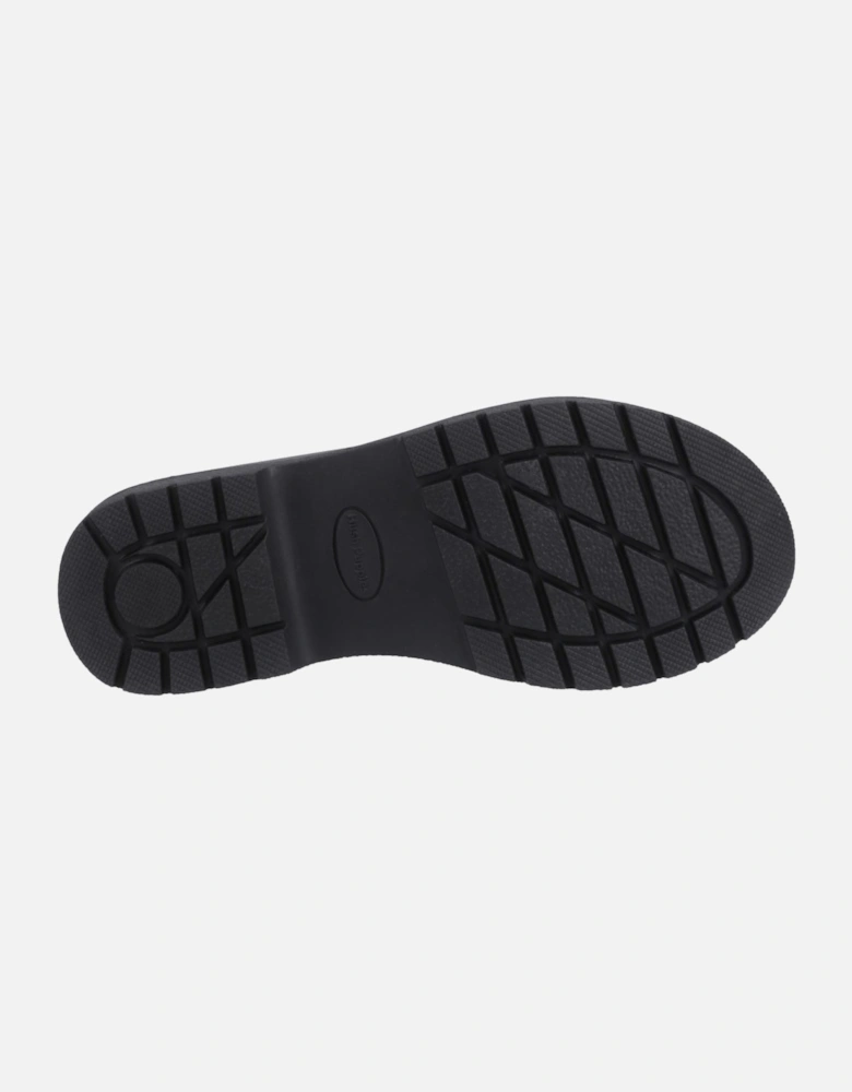 Lydia Senior Leather Girls's Black Loafers