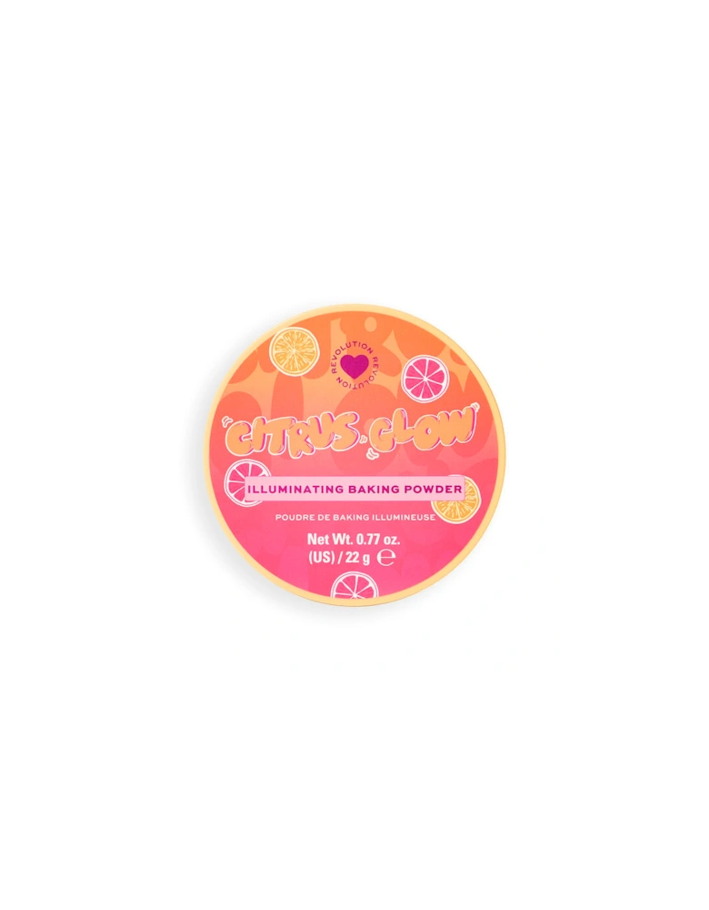 I Heart Citrus Glow Illuminating Baking Powder