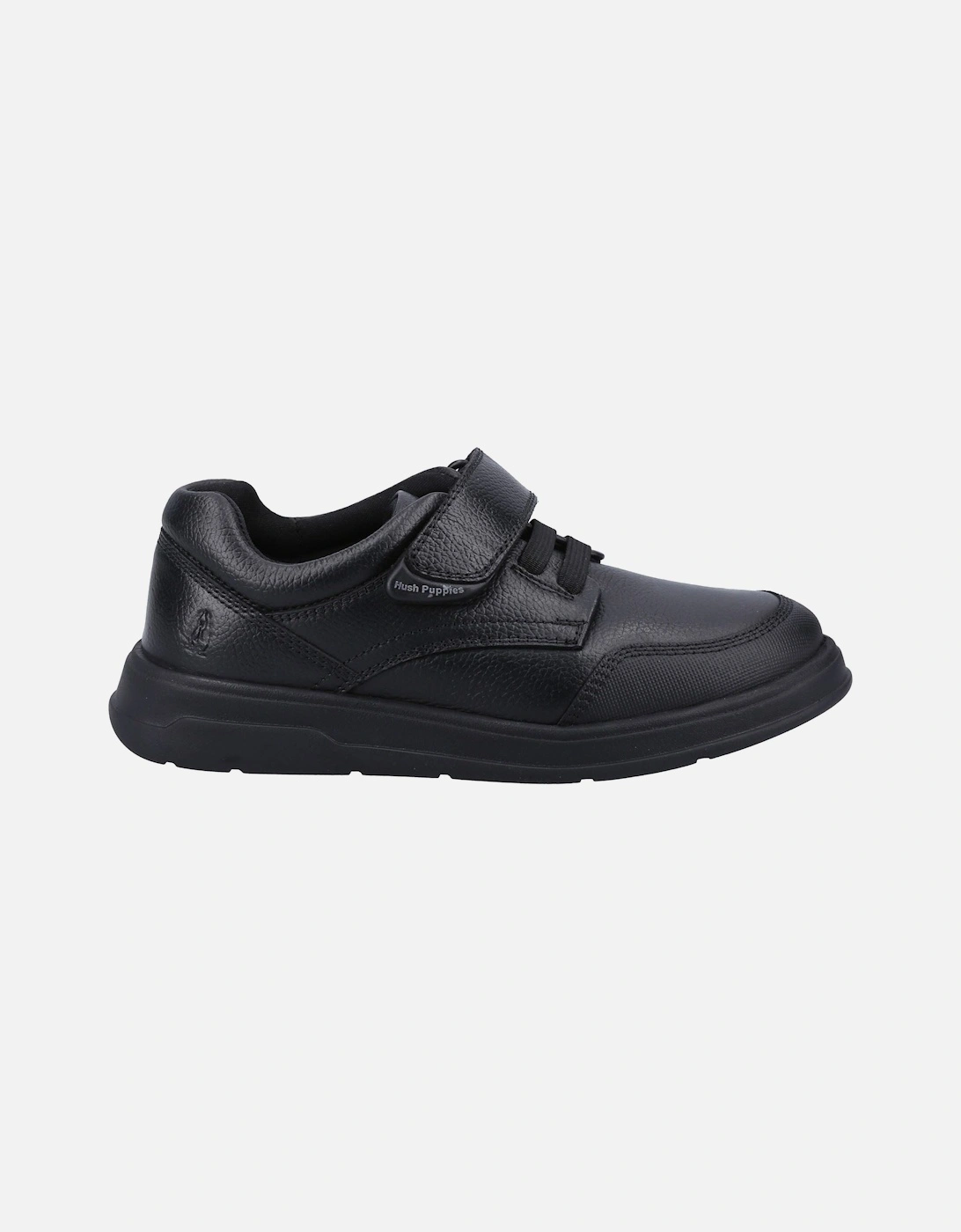 Rowan JNR Leather Boys's Black Lace-Up Shoes