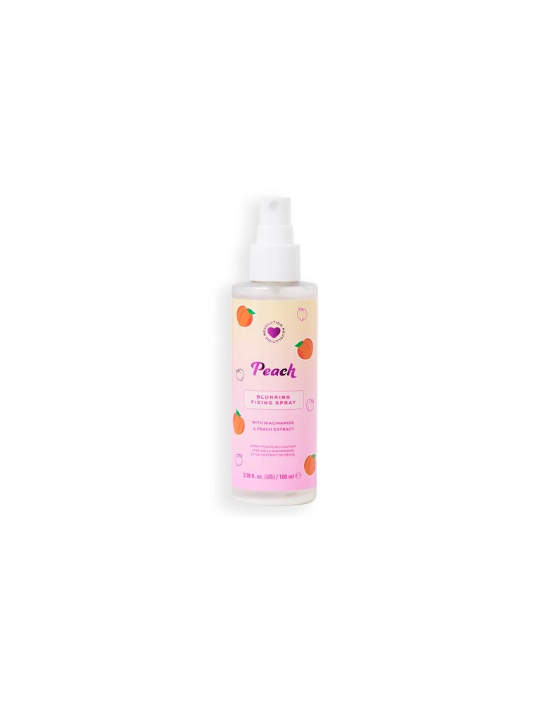 I Heart Peach Mattifying Fixing Spray with Niacinamide