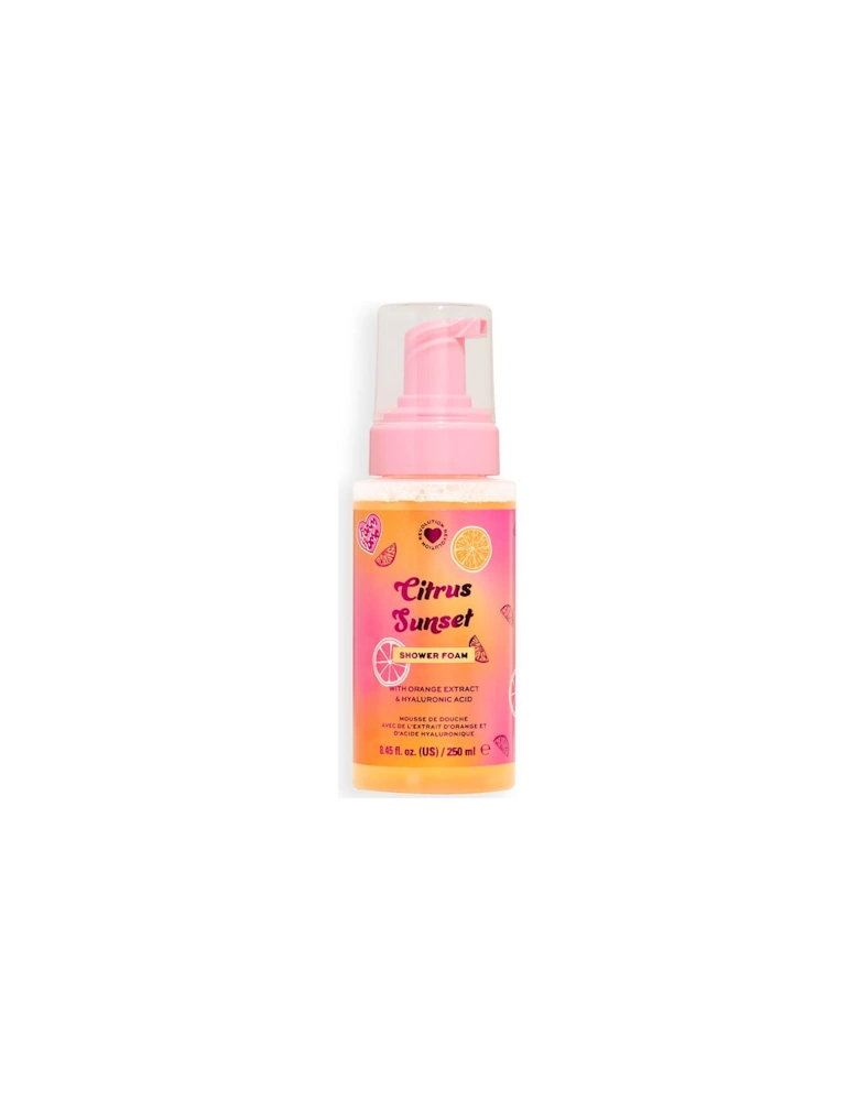 I Heart Citrus Sunset Shower Foam