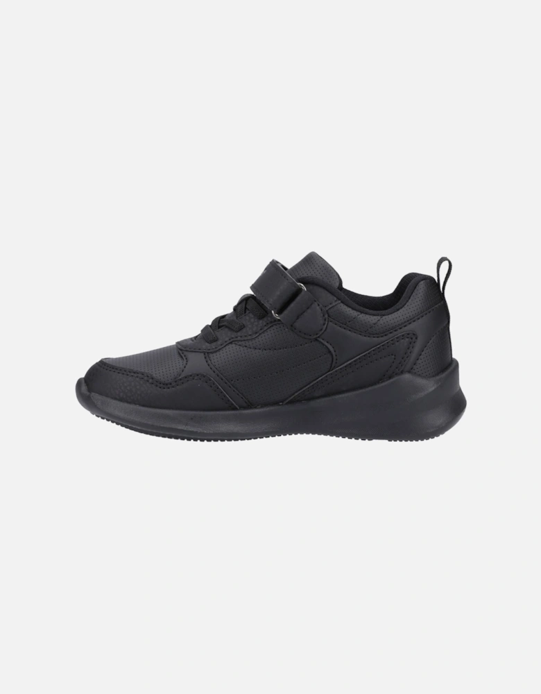 Marling Bungee Lace Junior Polyurethane Black Shoes