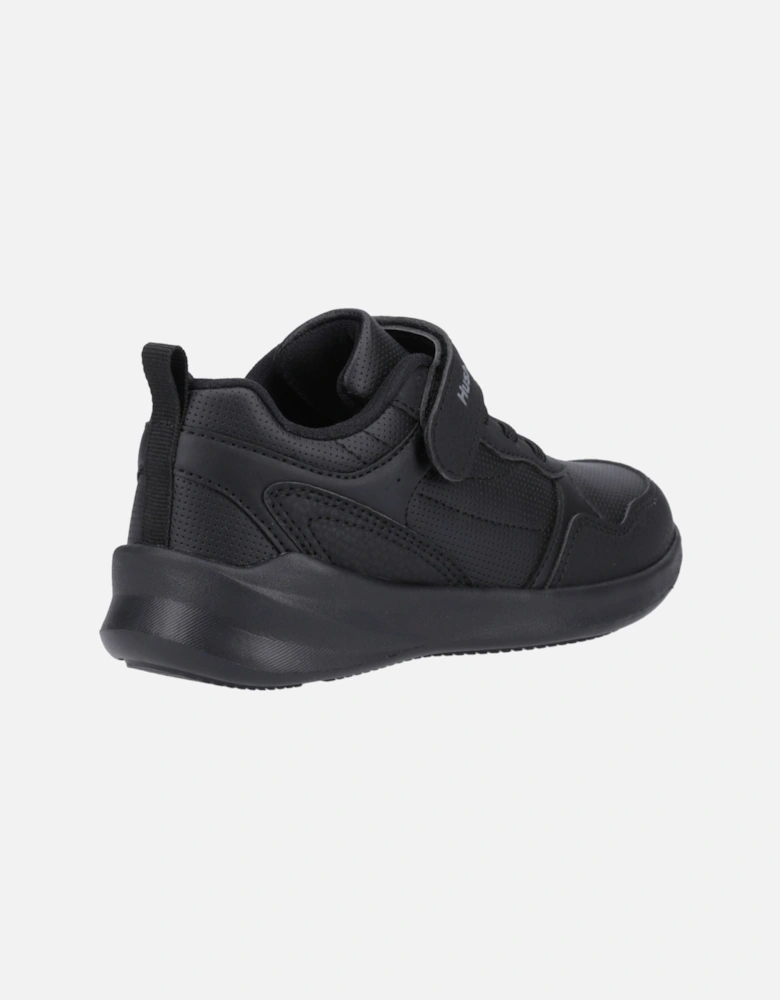 Marling Bungee Lace Junior Polyurethane Black Shoes