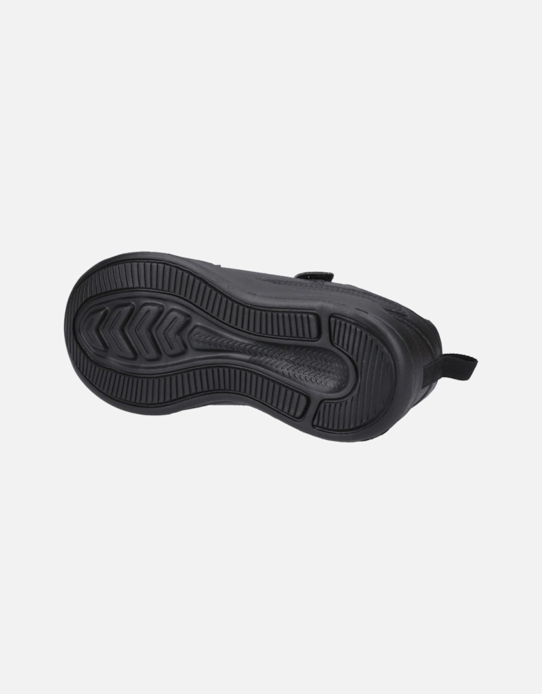 Marling Bungee Lace Junior Polyurethane Black Shoes