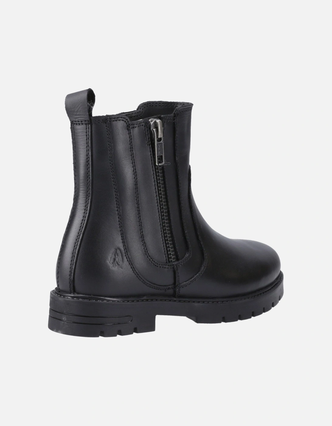 Liana Leather Girls's Black Boots