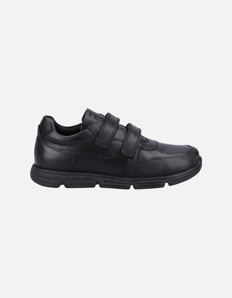 Lucas JNR Leather Boys's Black Shoes