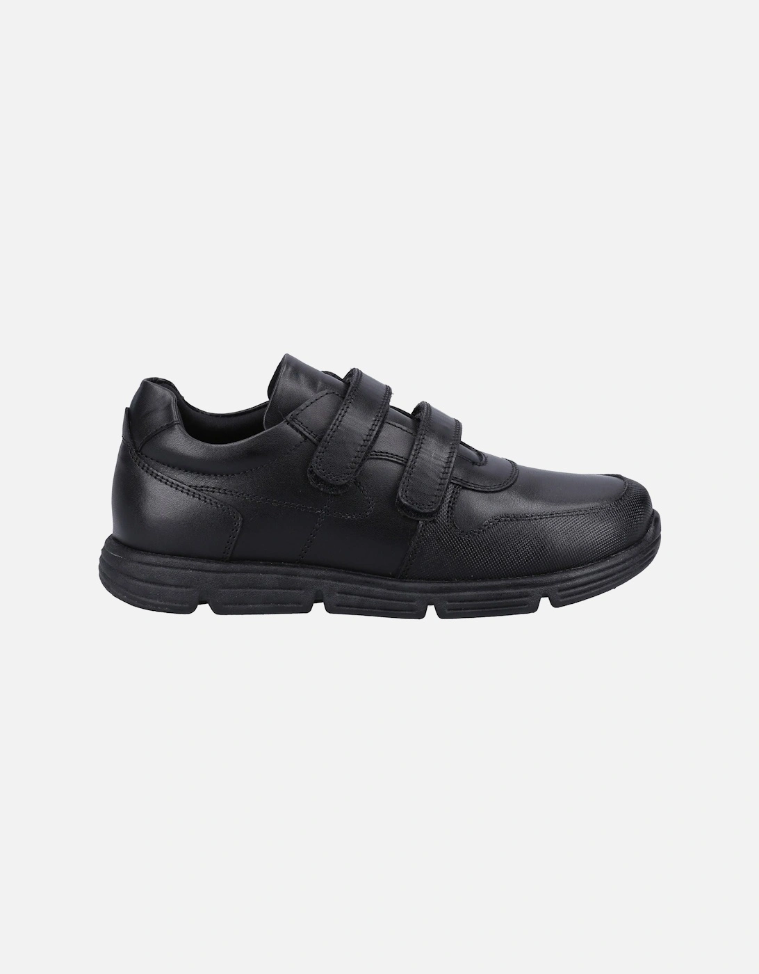 Lucas JNR Leather Boys's Black Shoes